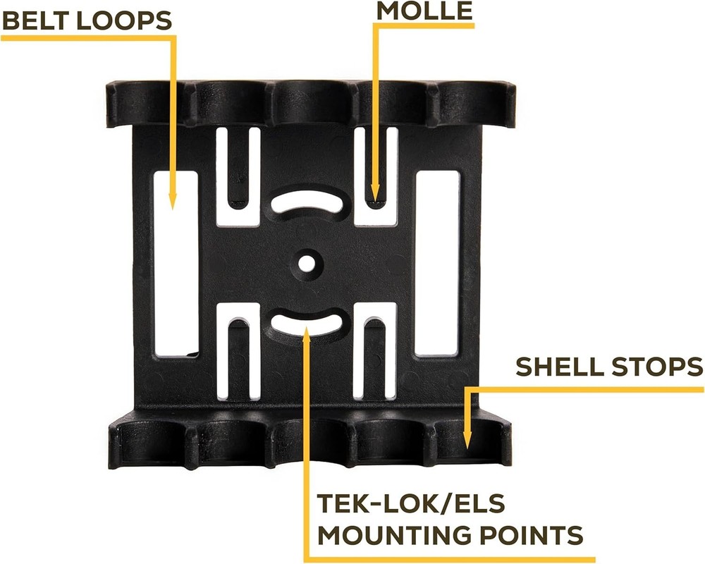 Tactical Shotgun Quad Loader 3 Gun Accessory