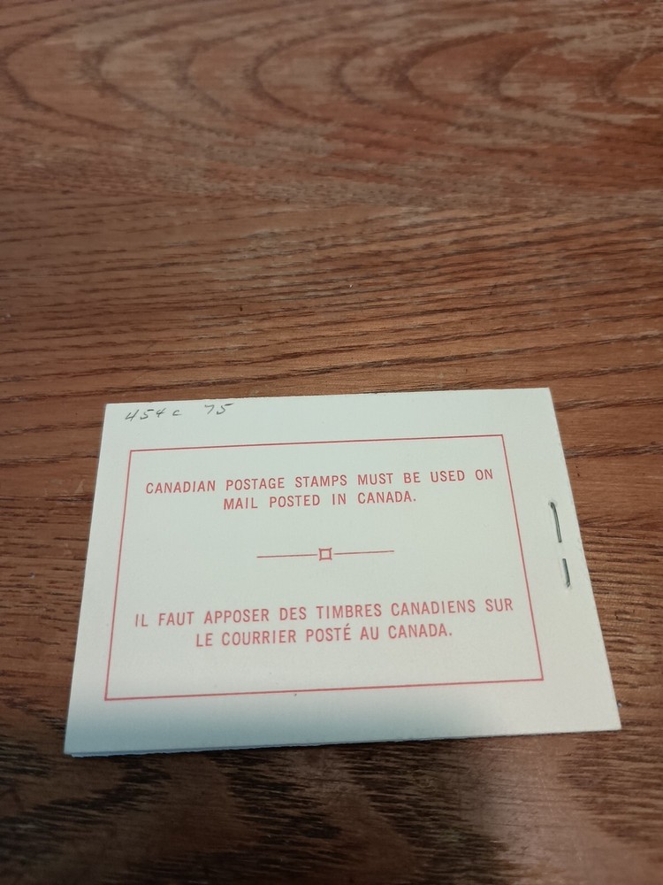 1967 CANADA POST BOOKLET BK54, CENTENNIAL ISSUE, QUEEN ELIZABETH II