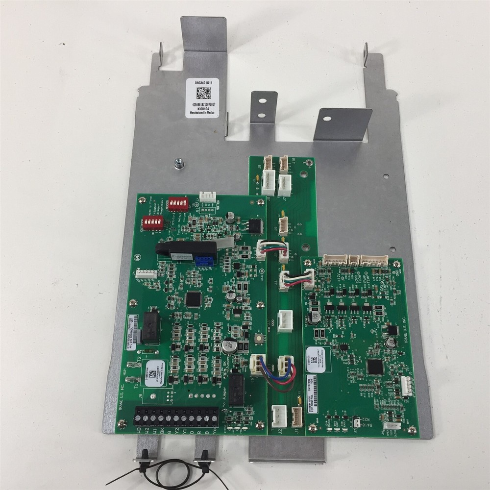 Trane D803401G11 Complete Control Board With Back Plane K100104 CNT07690