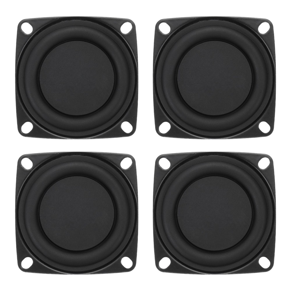 4pcs, Passive Radiator 2 Inch Woofer Vibrating