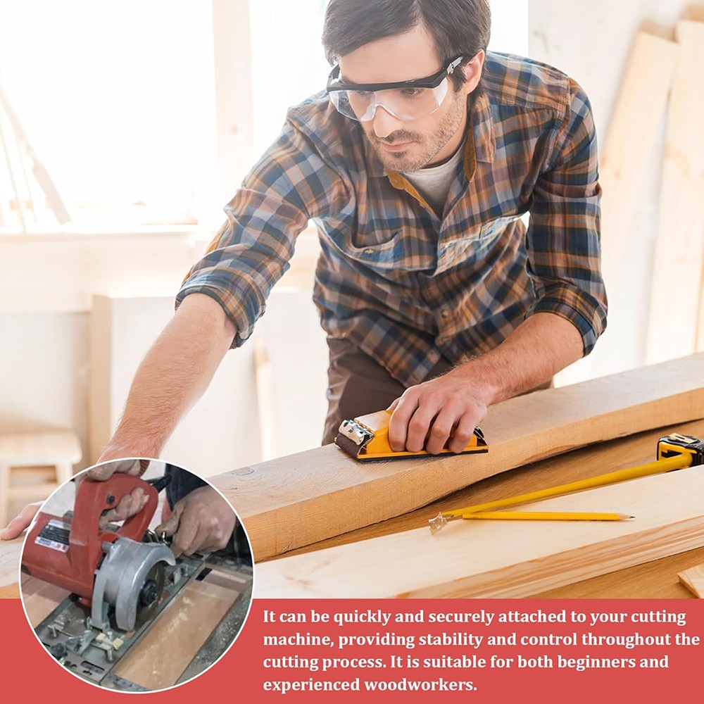 Cutting Machine Edge Guide Positioner, Edge Guide Positioning Cutting Board Tool