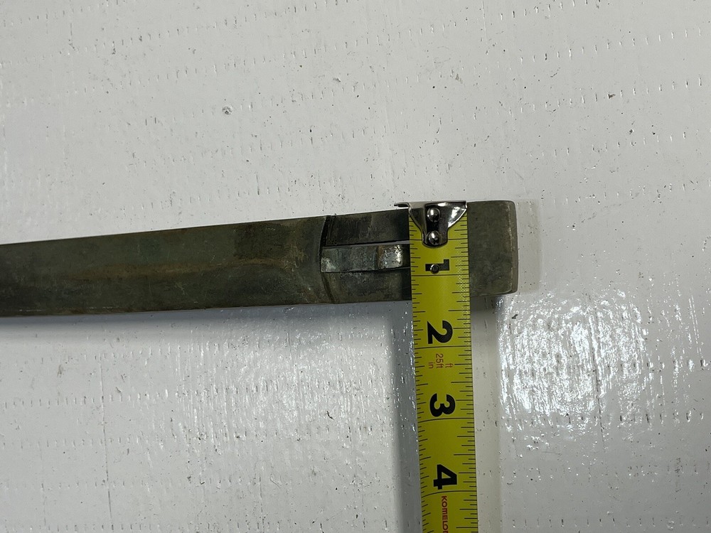 Vintage bronze winch handle 10” long