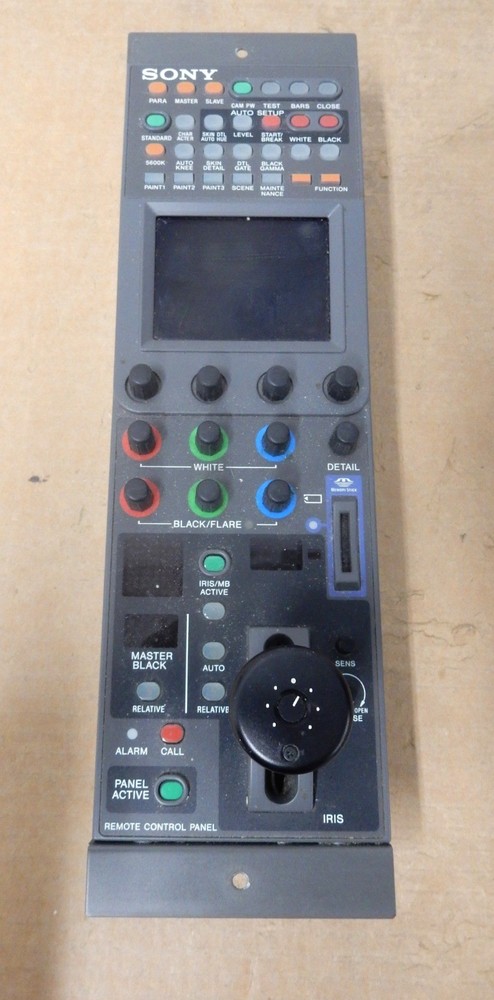 SONY RCP-750 Remote Control Panel for Studio Camera Systems - Unit Only