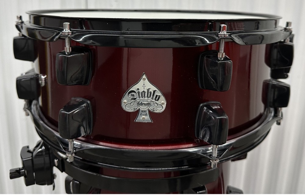 ddrum Drum Set 5-piece Kit Shell Pack Diablo Red/ Black
