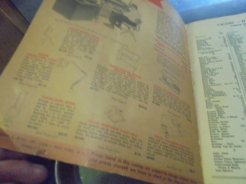 Vintage 1969 S. LaRose Tool Catalog