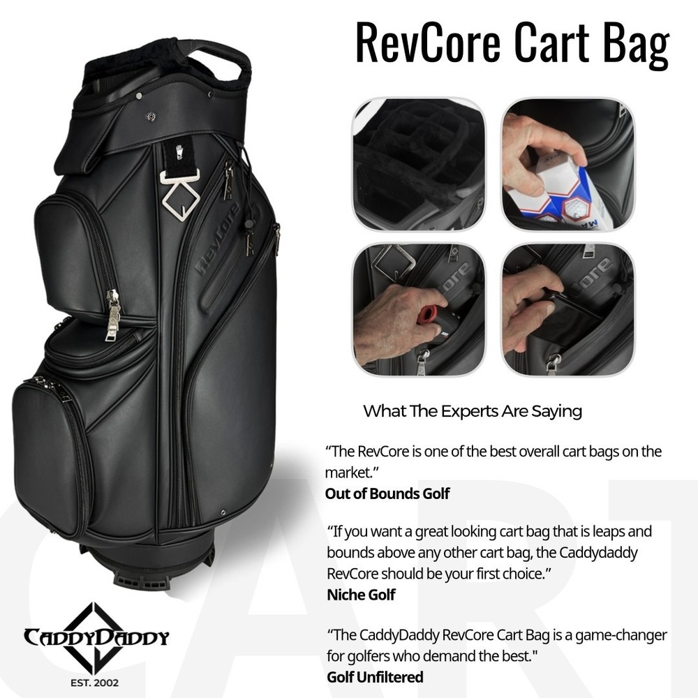 RevCore Golf Cart Bag | 14 Way Divider - EBAY