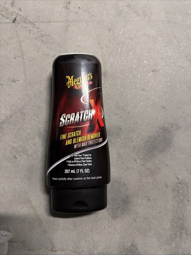 Meguiar's SCRATCH-X, Fine Scratch and Blemish Remover, 7 Fl. Oz.