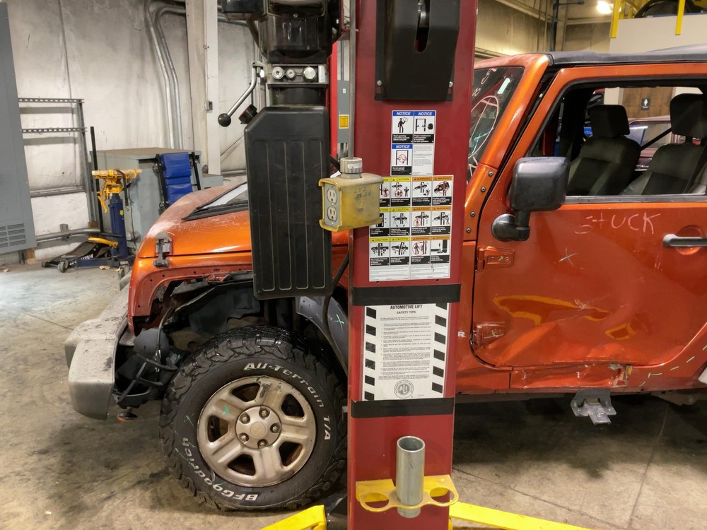 Used Windshield Frame fits: 2009 Jeep Wrangler Grade A