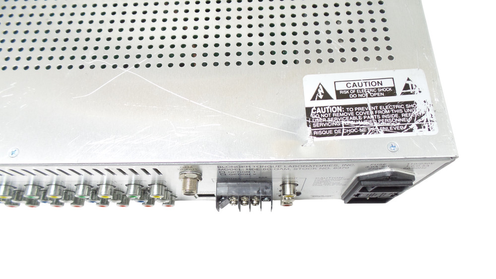 Blonder Tongue Laboratories HDE-8C-QAM HD Encoder 8 Component QAM