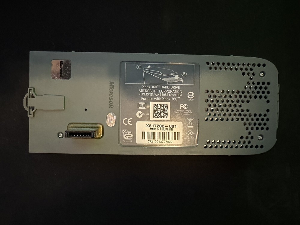 Official Microsoft Xbox 360 External 60GB HDD