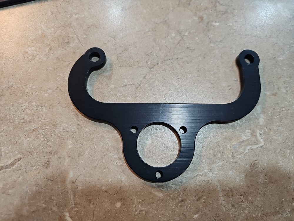 Holly 4500 dominator billet aluminum nitrous Solenoid bracket