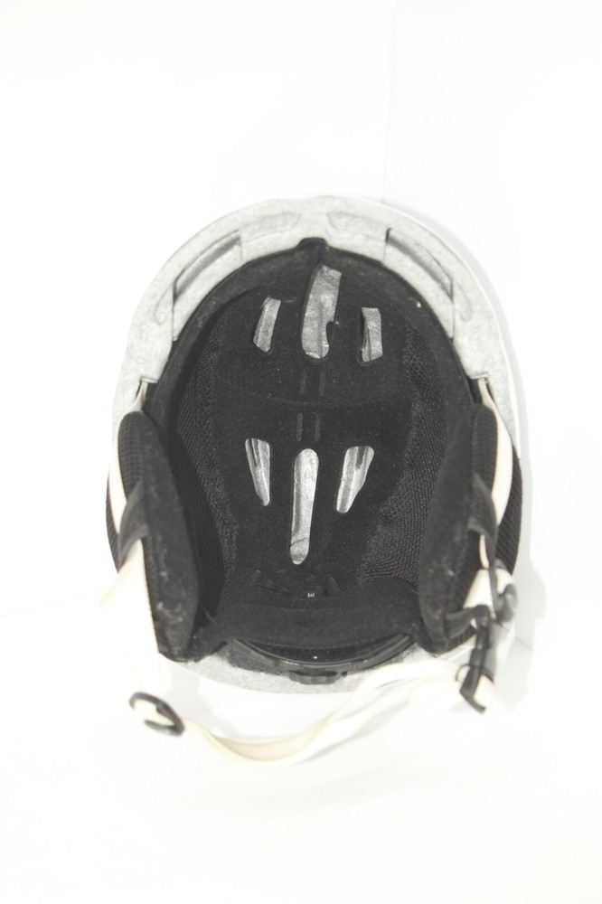 Elevate White Adjustable Protection Air Ventilation Snowboard Helmet - Medium