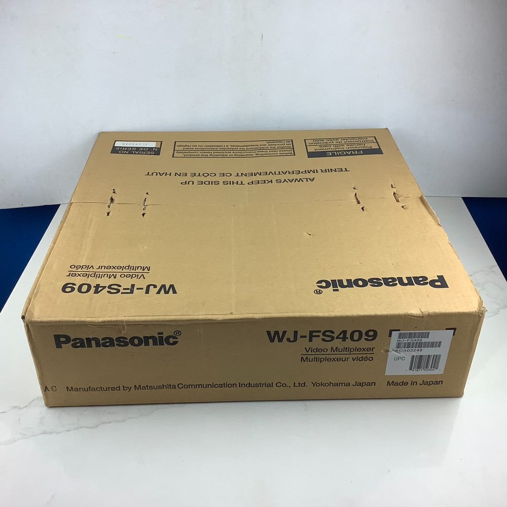 NIB Panasonic WJ-FS409 Video Multiplexer