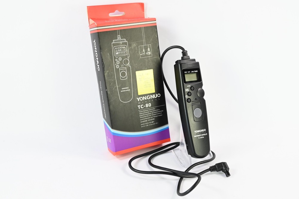 Yongnou For Canon TC-80 Timer Remote Controller #G409