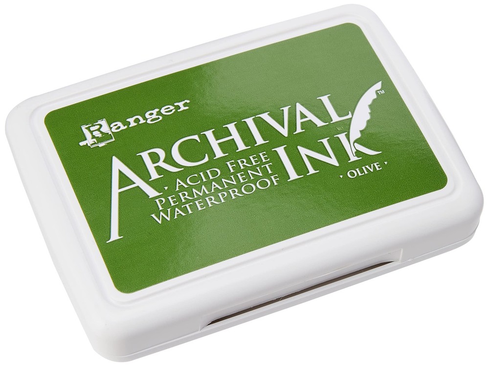 Ranger Archival Ink Pad #0, Olive
