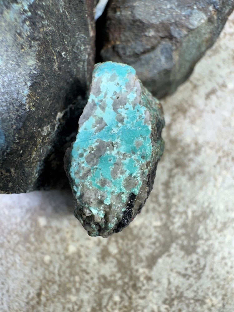 Natural Hubei turquoise nuggets