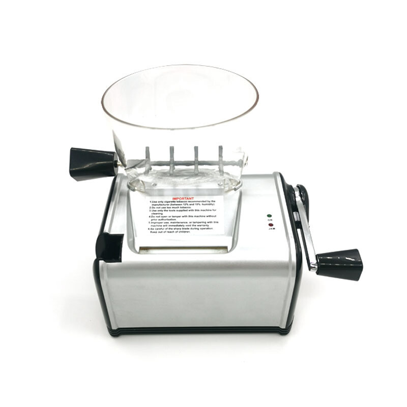 New 220v Auto Electric Cigarette Rolling Machine Automatic Tobacco Roller Maker