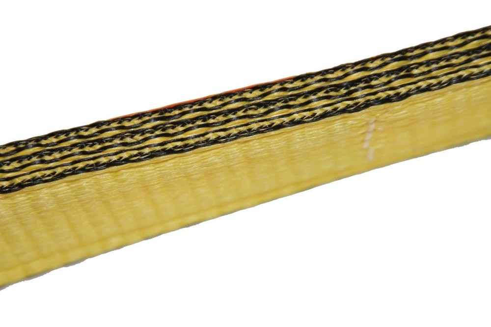 2" x 6' Lifting Web Sling Eye & Eye 1-ply Tow Strap Tree Saver Choker Pull Poly