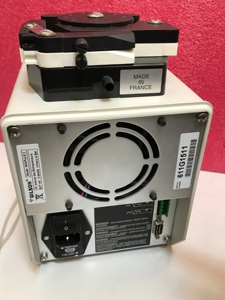 Gilson MINIPULS 3 Peristaltic Pump Digital Variable Speed