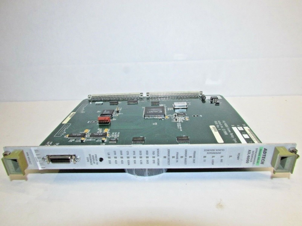 Spirent Adtech AX/4000 401317 Rev A Frame Relay Sync Interface