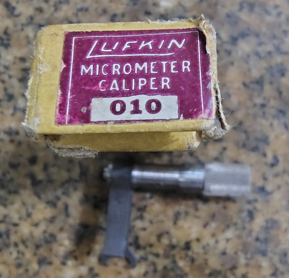 🗽LUFKIN MICROMETER CALIPER 010
