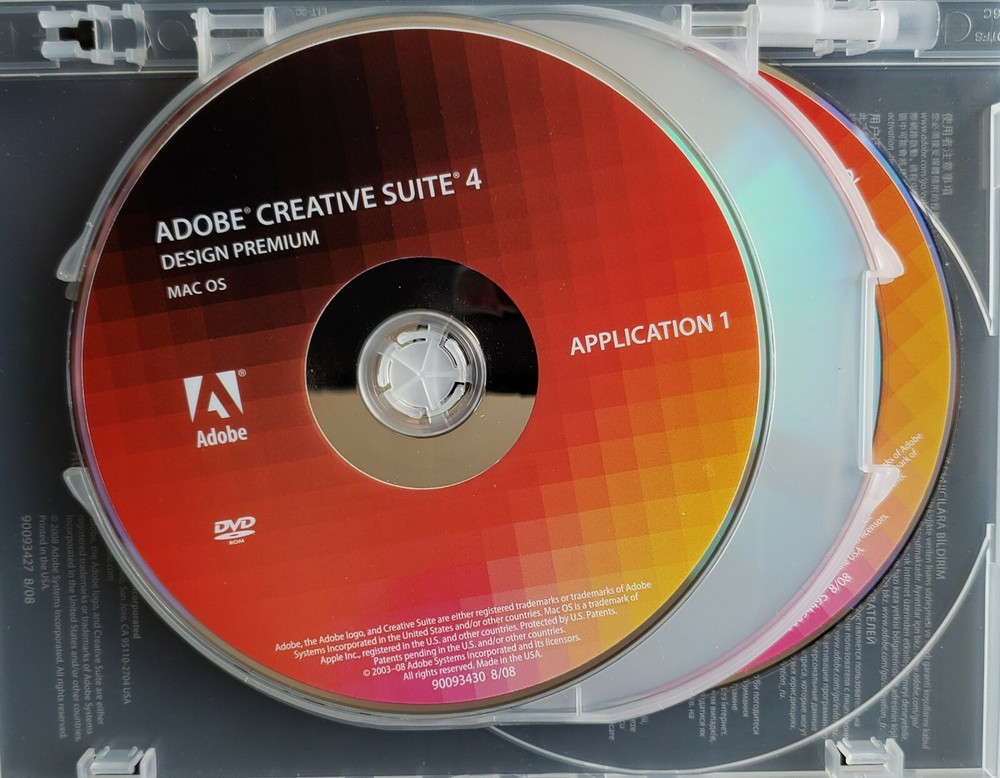 Adobe Creative Suite 5 Web Premium CS5 + CS4 + Photoshop 5.0 Preowned MacPro