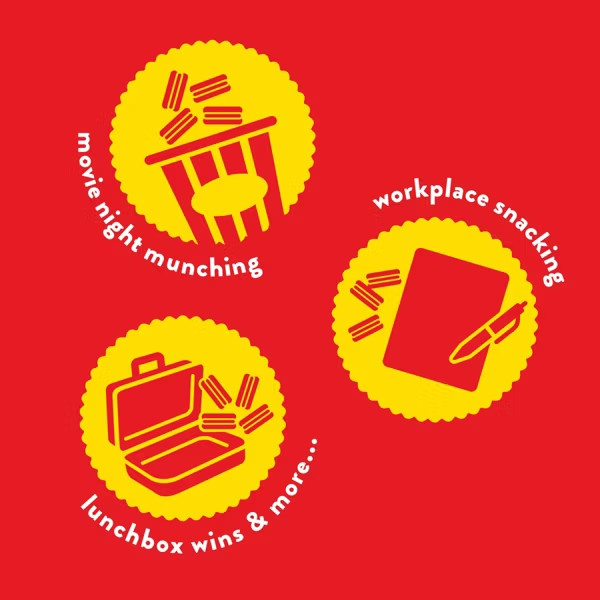 RITZ Bits Cheese Sandwich Crackers Snack Pack Lunch Snacks - 10ct