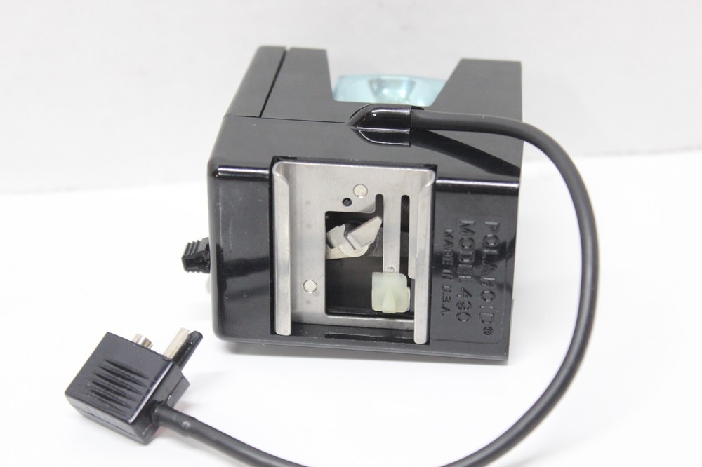 Vintage Polaroid Model 490 Focused Flash - Cube Flash Attachment