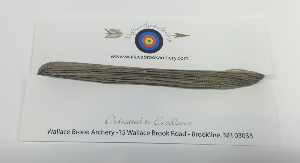 Tan BCY Nock & Peep Bow String Serving Bowstring Nylon 10 yds