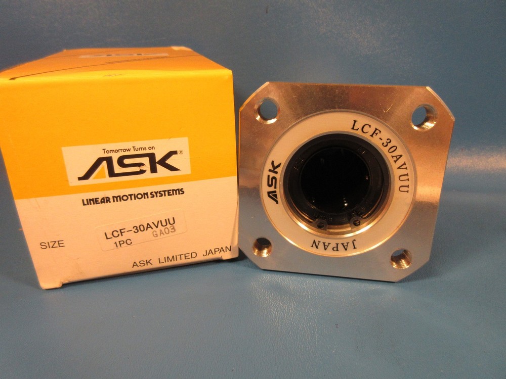 ASK Linear Motion Systems LCF-30AVUU Flange Mount Bearing, Bush, Bushing