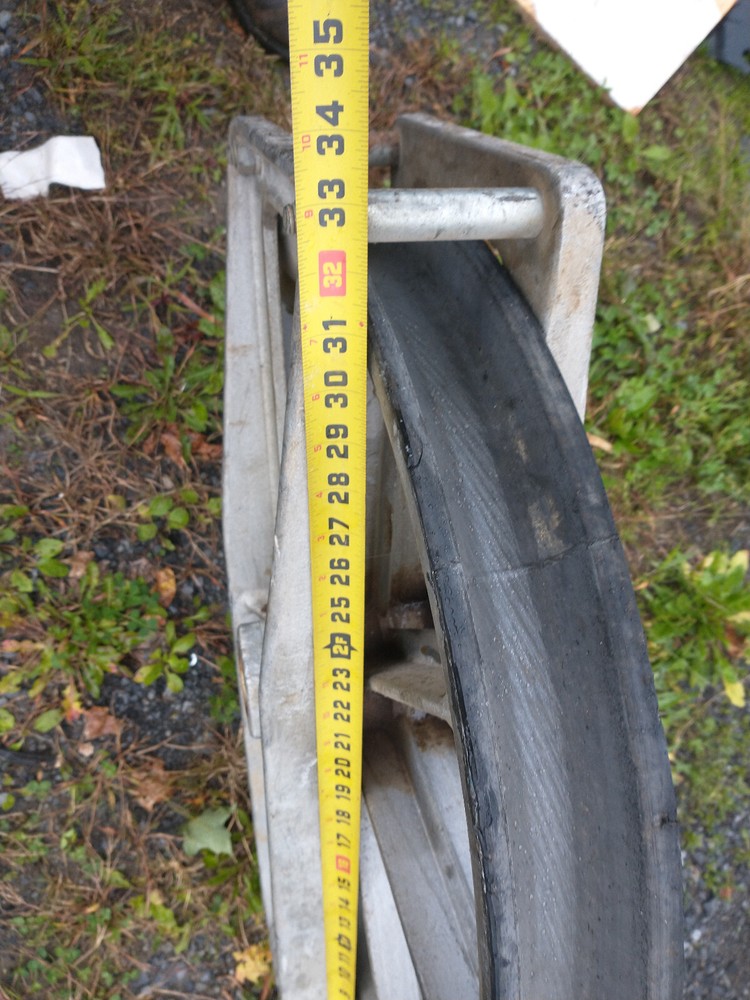 CAMBELL 22" LARGE STRINGING BLOCK SHEAVE PULLEY TRANSMISSION LINE WIRE