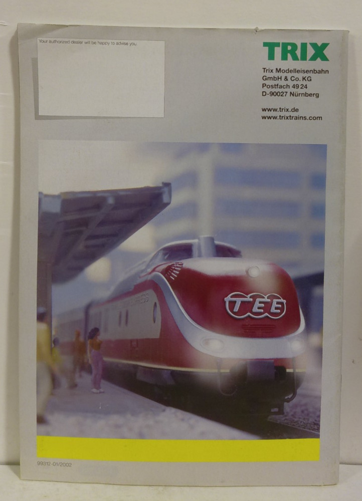 Trix Trains New Items 2002 Catalog