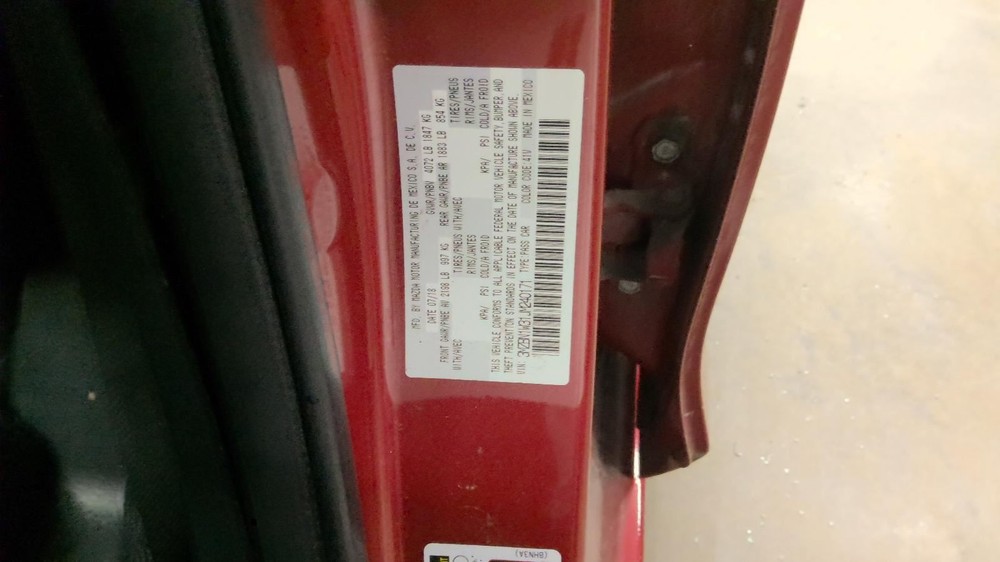 Dash Panel Fits 14-18 MAZDA 3 752170