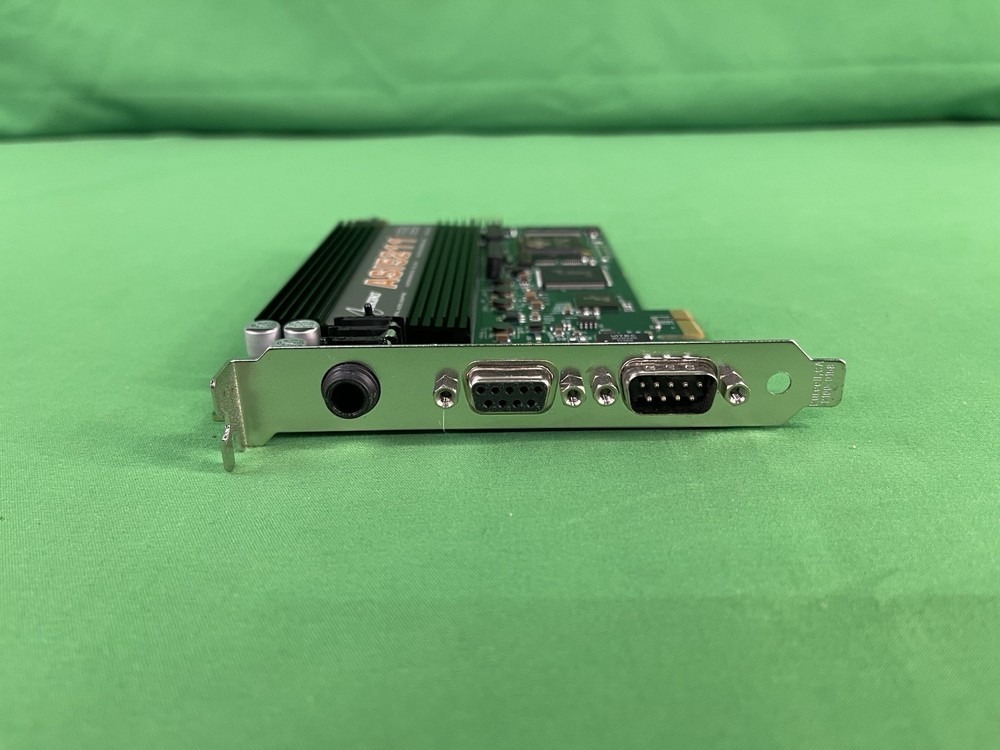 AudioScience ASI5211 Broadcast Mic Preamp Balanced Analog PCIe Card