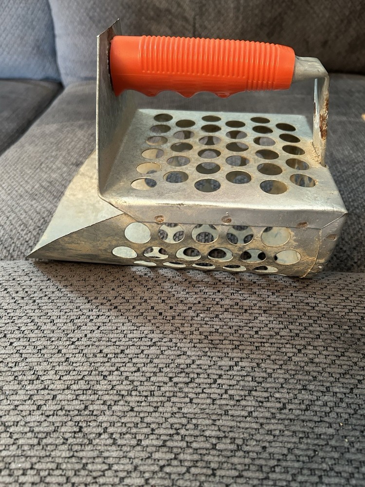 Treasure Hunting Galvanized Sand Scoop 9” X6”