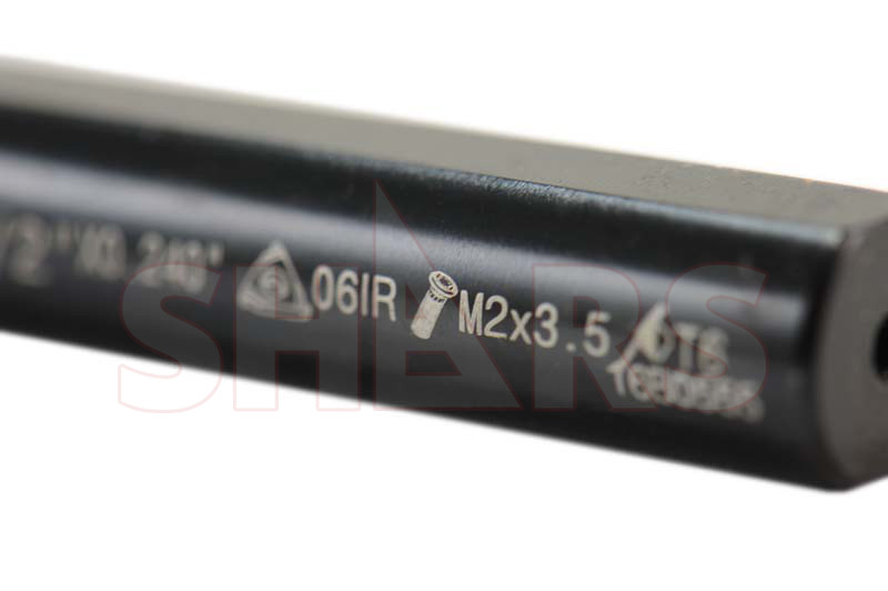 Shars 1/2" Indexable Threading Tool Holders IR A60 Insert Cert Save $39 !]