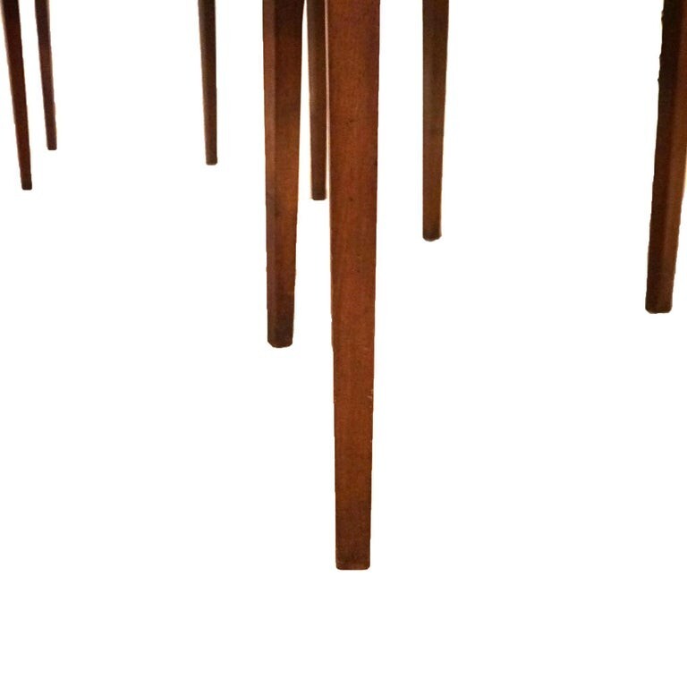 Hepplewhite Three Section Mahogany Banquet Table c1830