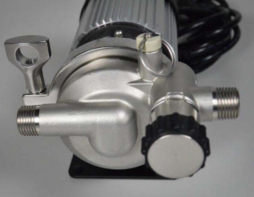 120V US Blichmann Riptide Brewing Pump - Hombrew Beer Wine Food Grade Stainless