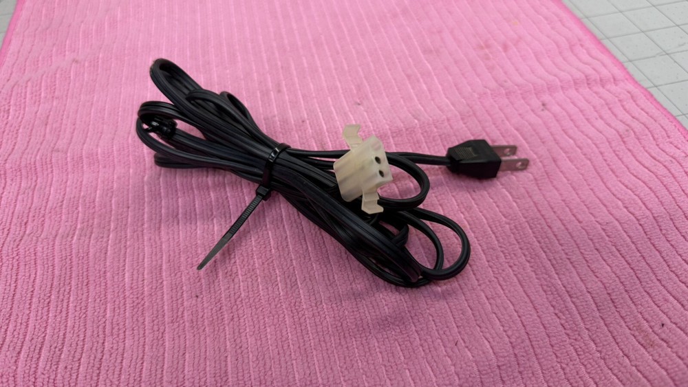 Panasonic Model 70 SL-504 Automatic Turntable OEM POWER CABLE W/ CONNECTOR 🔥