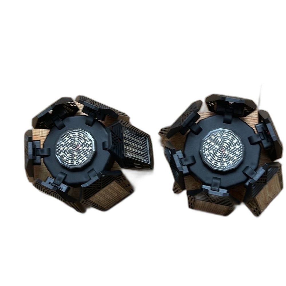 2 pack led grage E26/E27 socket wrapped around lights for home