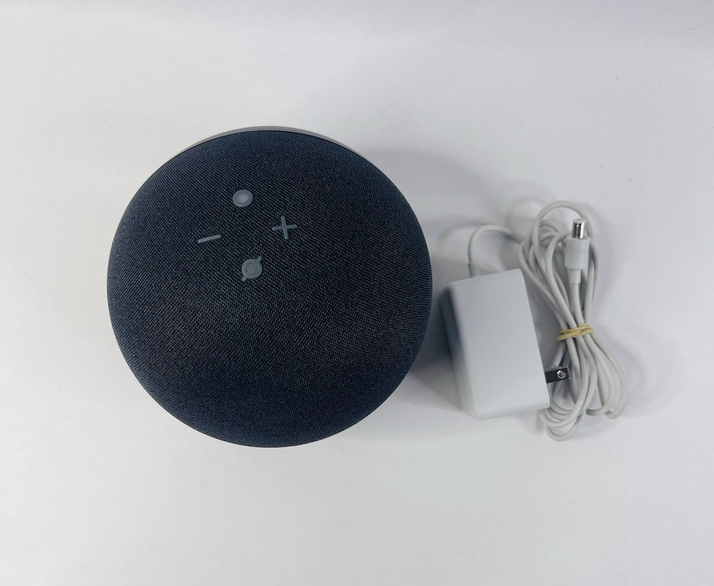 Amazon Echo 4th Gen Bluetooth Smart Speaker L4S3RE – Charcoal