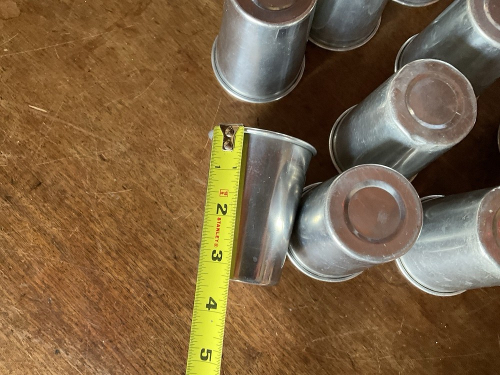 Set 9 Aluminum Camping Cups