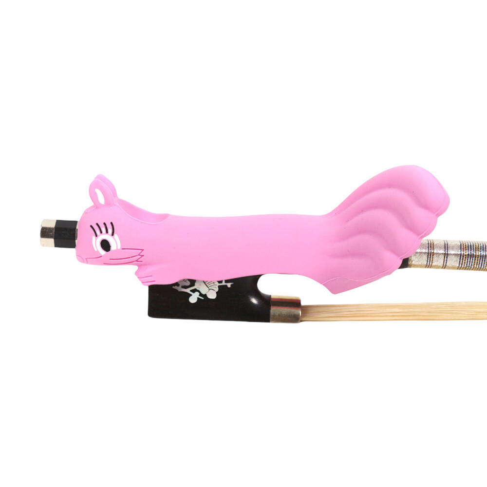 Comfortable Rubber Violin Bow Holder - Fits All Sizes (1/4-4/4) & Viola Bows
