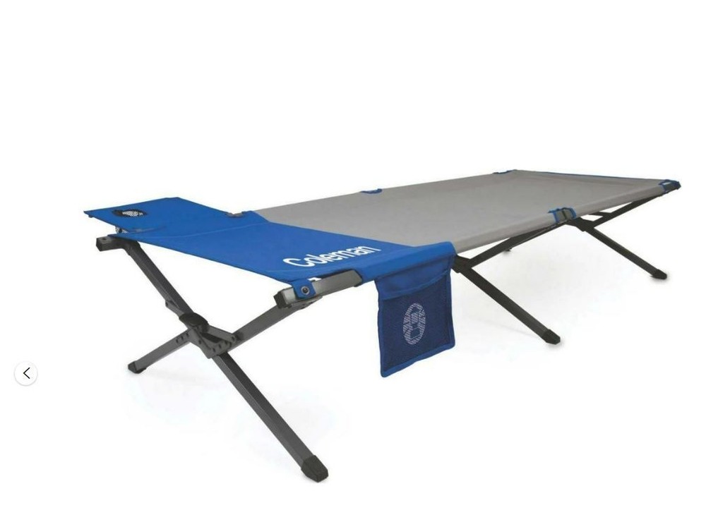 Coleman River Gorge EZ Sleep Cot, One Piece Frame for Simple Setup, Camping Bed