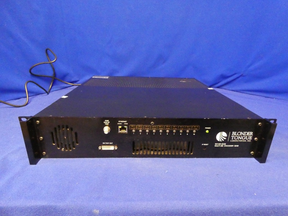 Blonder Tongue SD10E-QAM Multi-SD Encoder QAM (QAM Working)