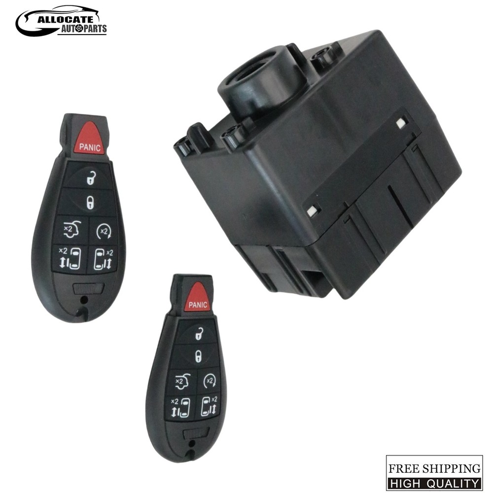 For 09-15 Dodge Ram 1500 WIN Module Wireless Ignition Node Programmed w/ Keys US