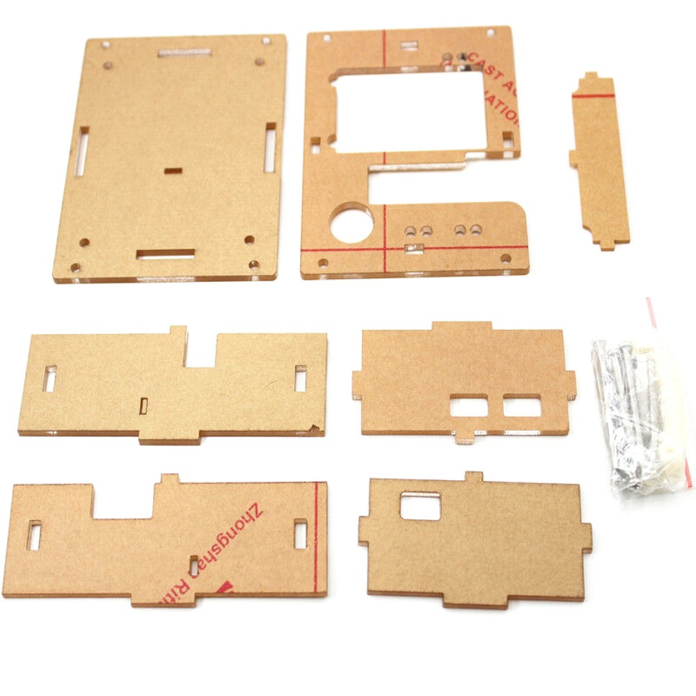 Transparent Case Cover Component Tester Transistor Diode Capacitance ESR Meter
