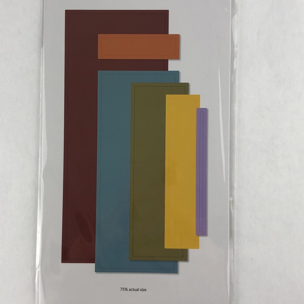 Altenew Nesting Slim Rectangles Dies Set Slimline New