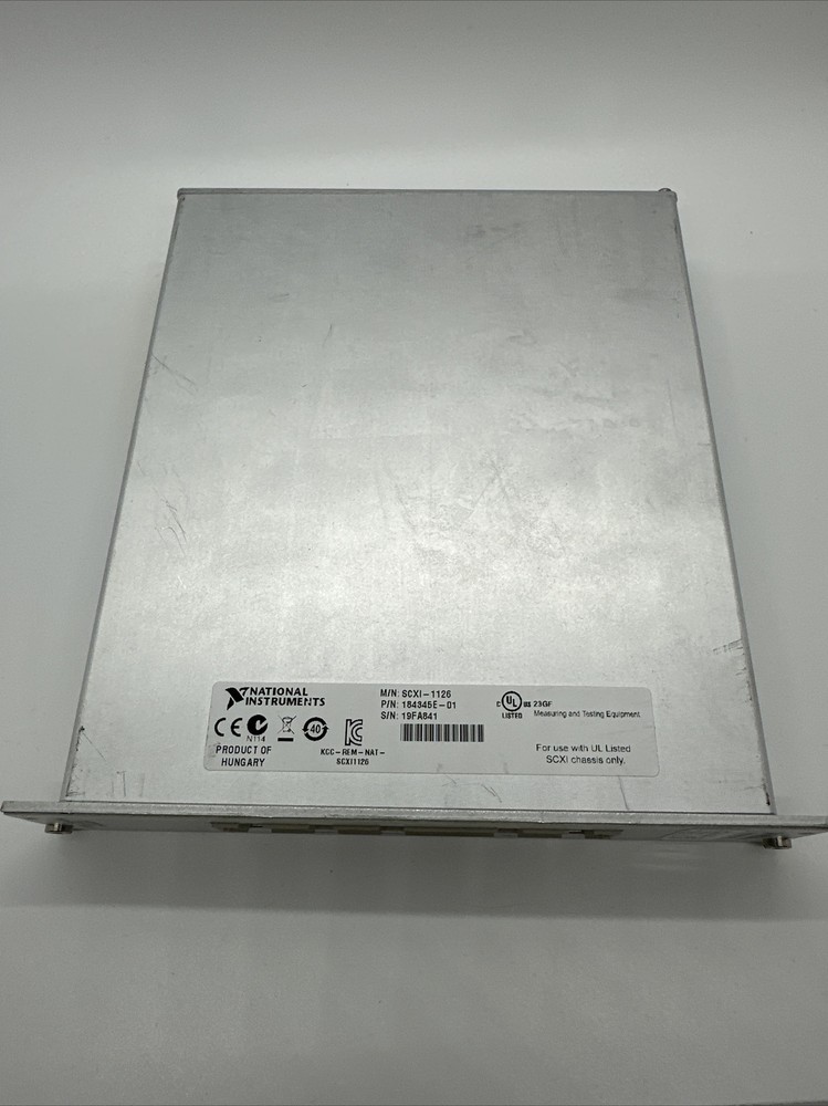 National Instructions NI SCXI-1126**Pre-Owned**