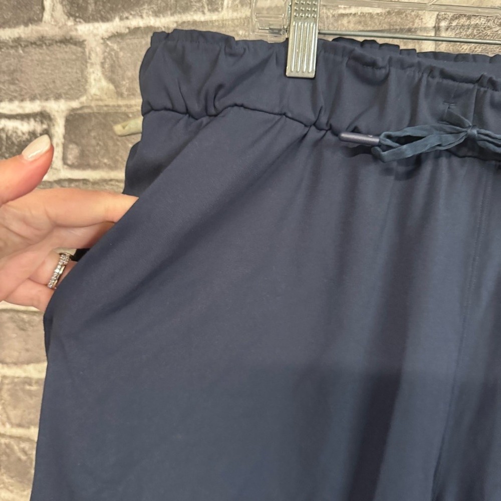 Lululemon Keep Moving Jogger True Navy pants pockets SIZE 14